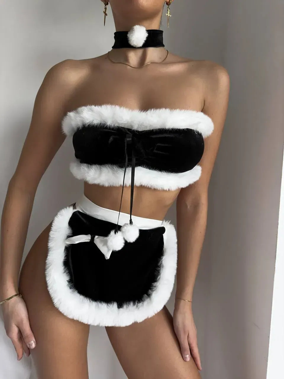 Private Maid Set - Black&White