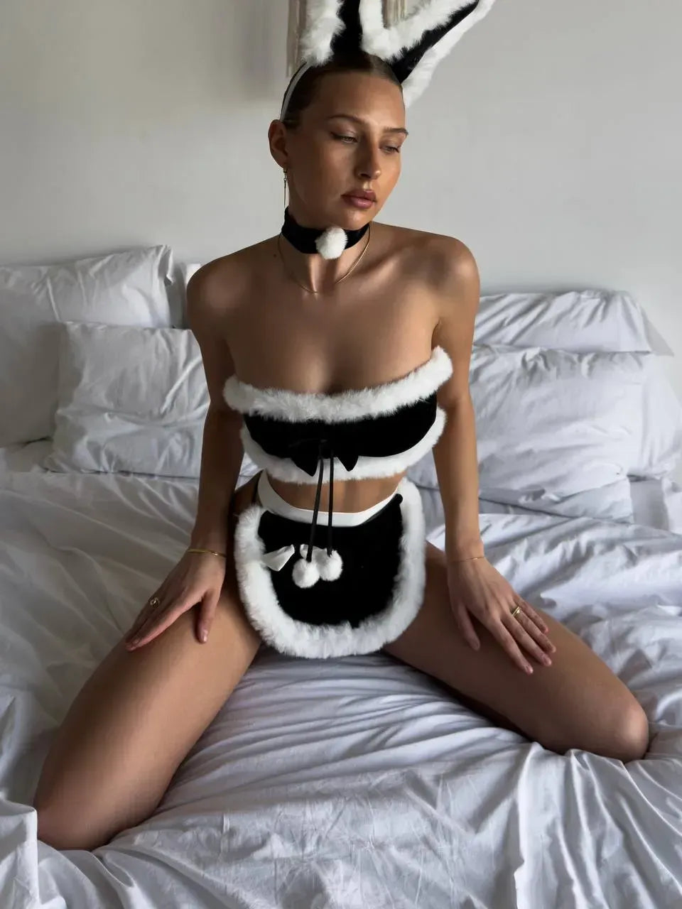 Private Maid Set - Black&White